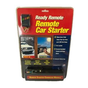 Design Tech Ready Remote Car Starter With Car Locator Model 23326 Old Stock